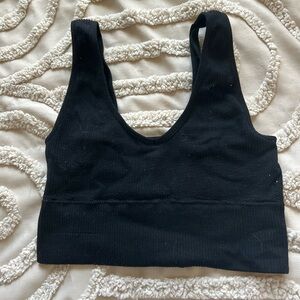 ribbed urban outfitters tank/ bra top